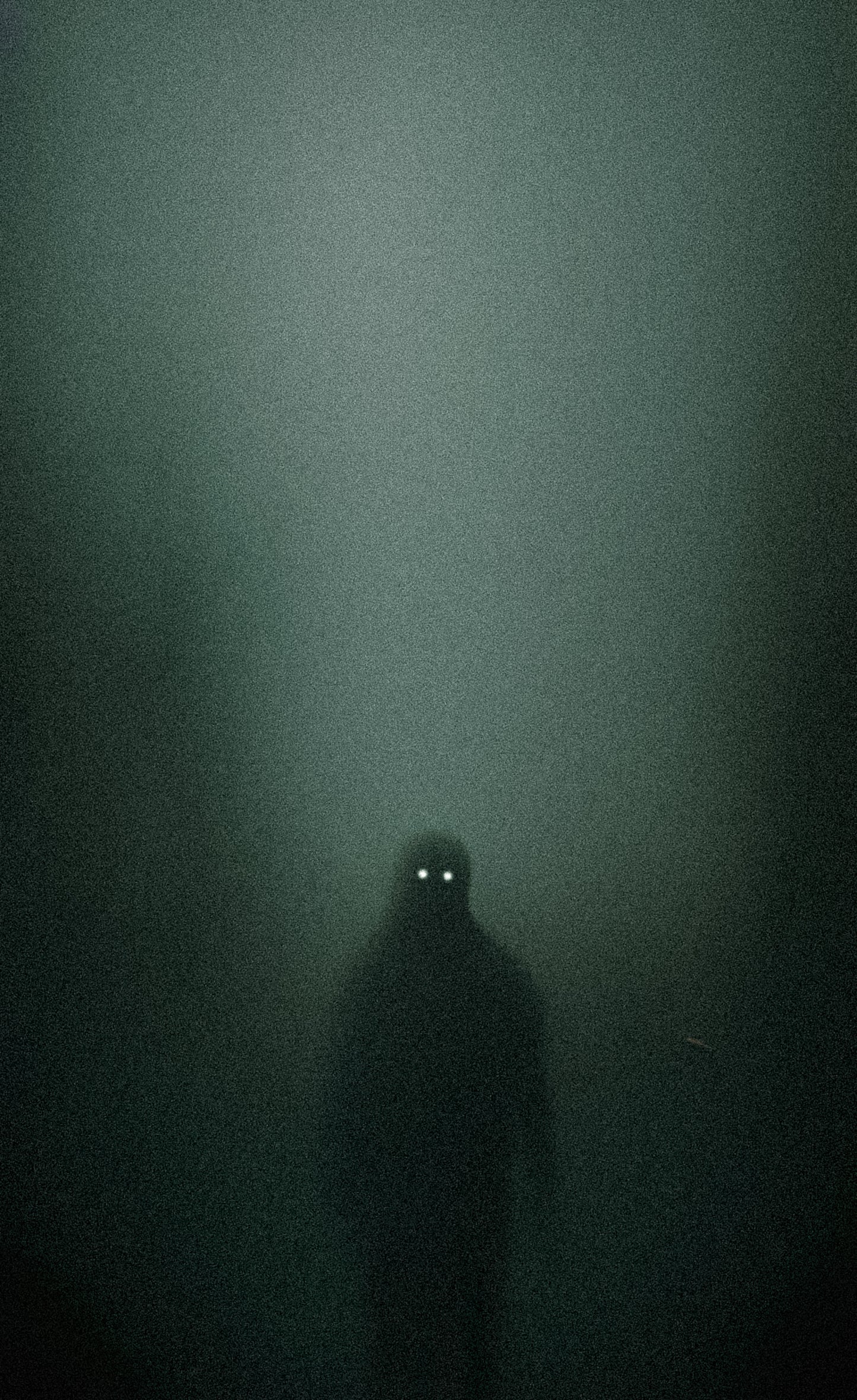 Not Here - Framed Poster | Ghostly Dark Art