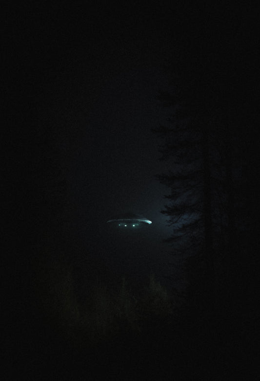 UFO - Framed Poster | Cosmic Horror Dark Art