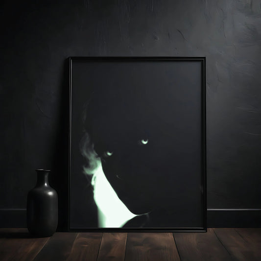 Hypnotiq - Póster de Arte Oscuro | Ojos Hipnóticos