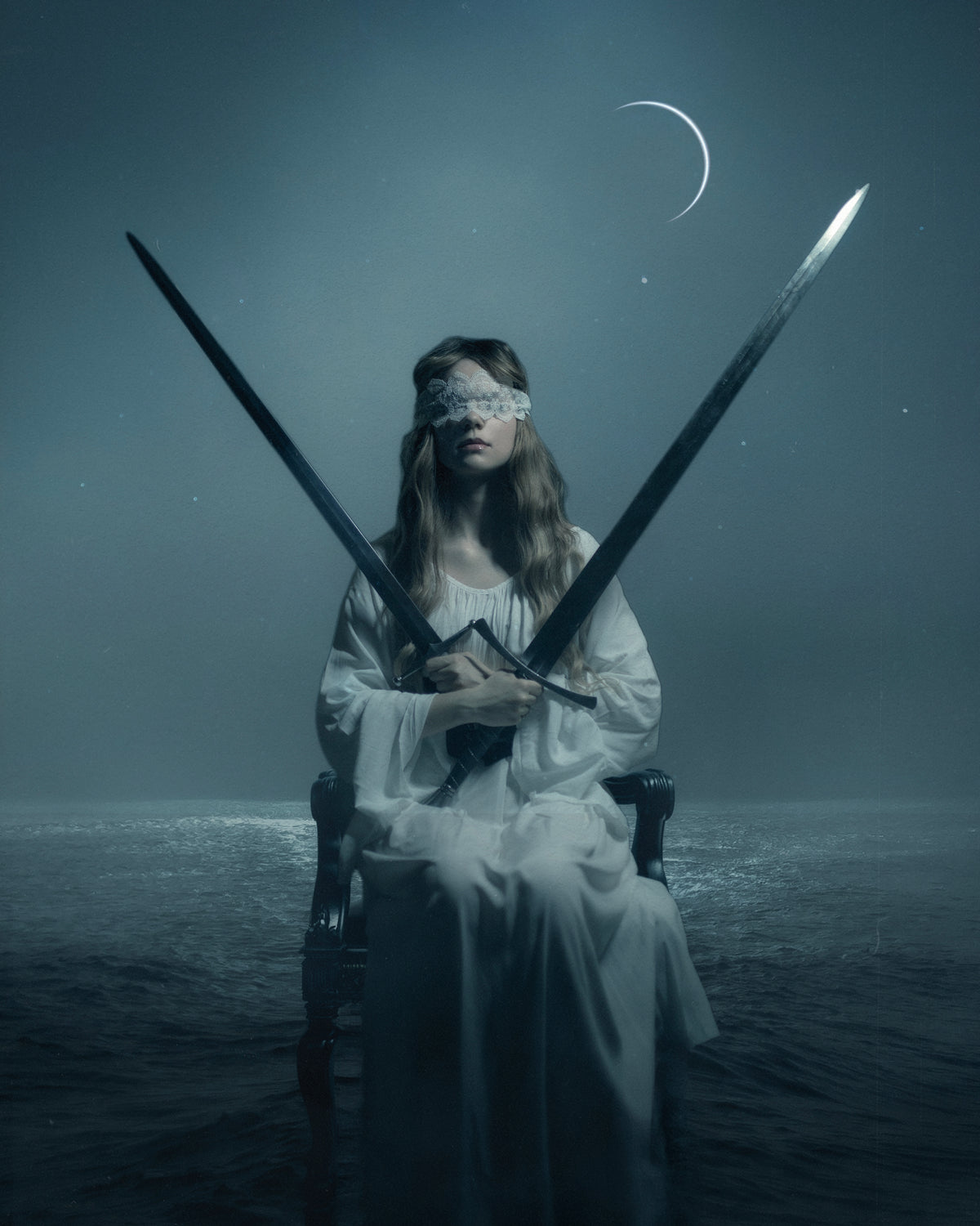 II of Swords — Peace — album cover art by deepdarkmood
