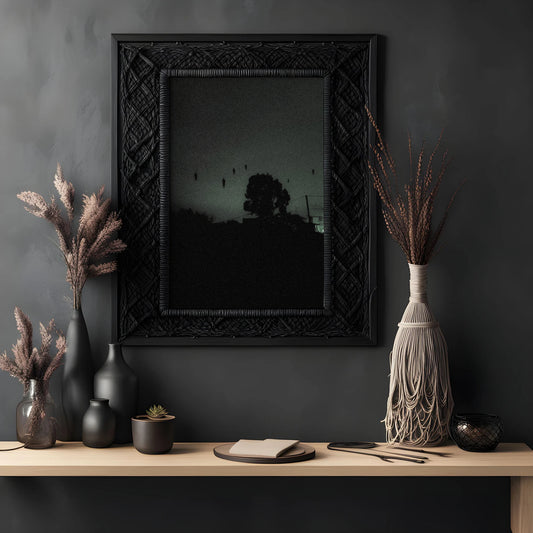 Dark Souls - Póster de Arte Oscuro | Siluetas Flotantes Surrealistas