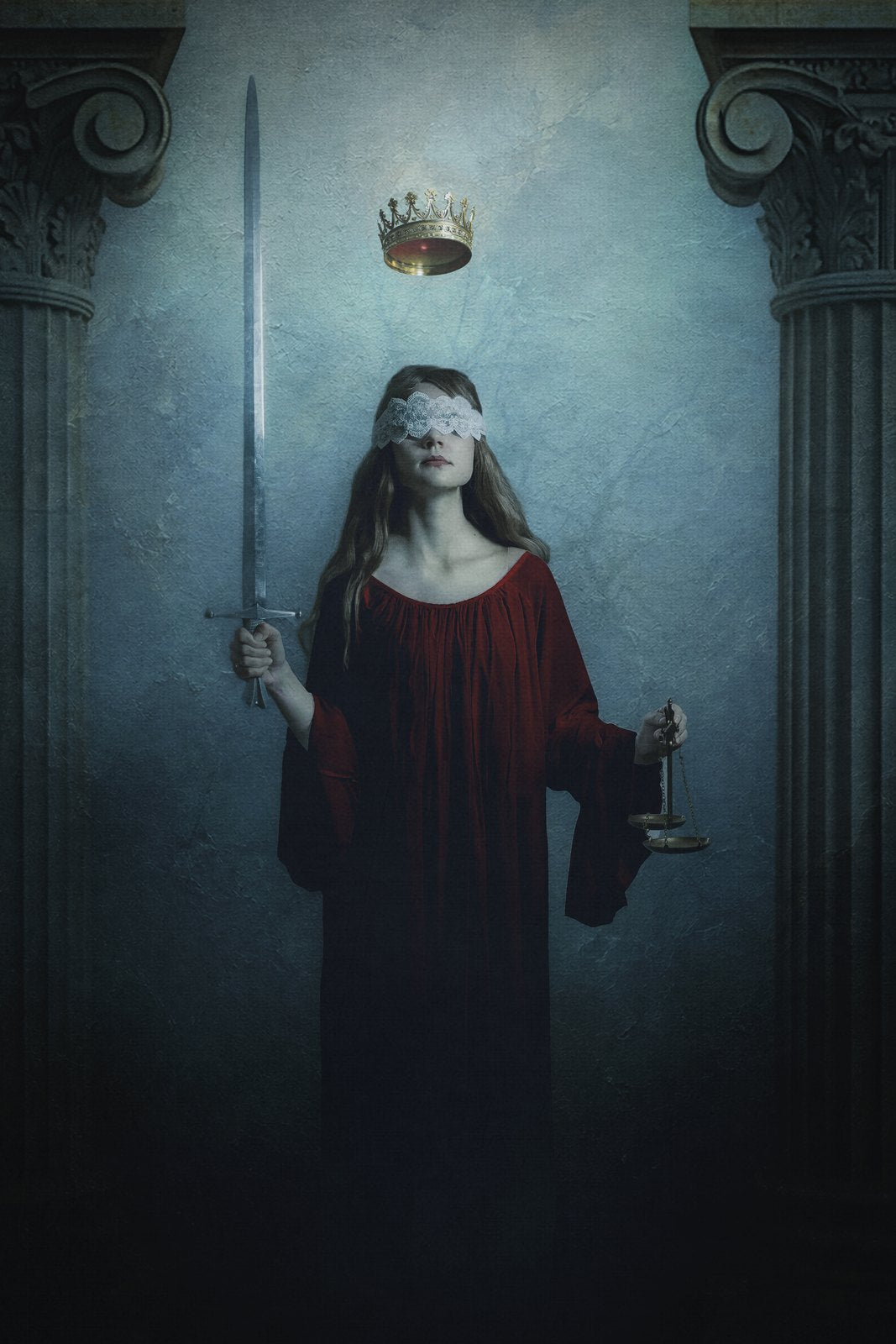 Justice — album cover art by deepdarkmood