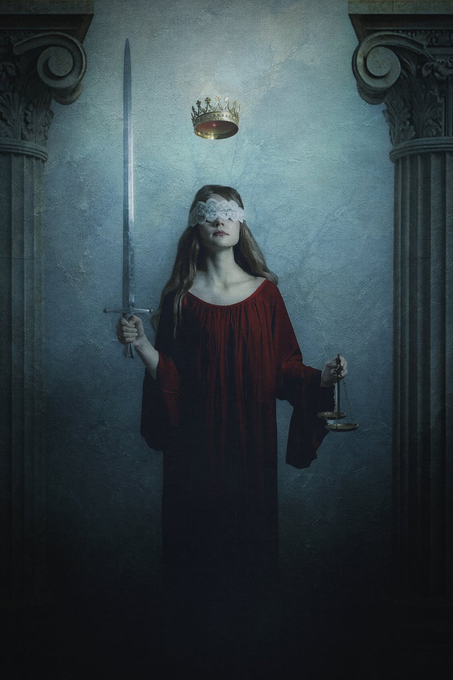 Justice — album cover art by deepdarkmood