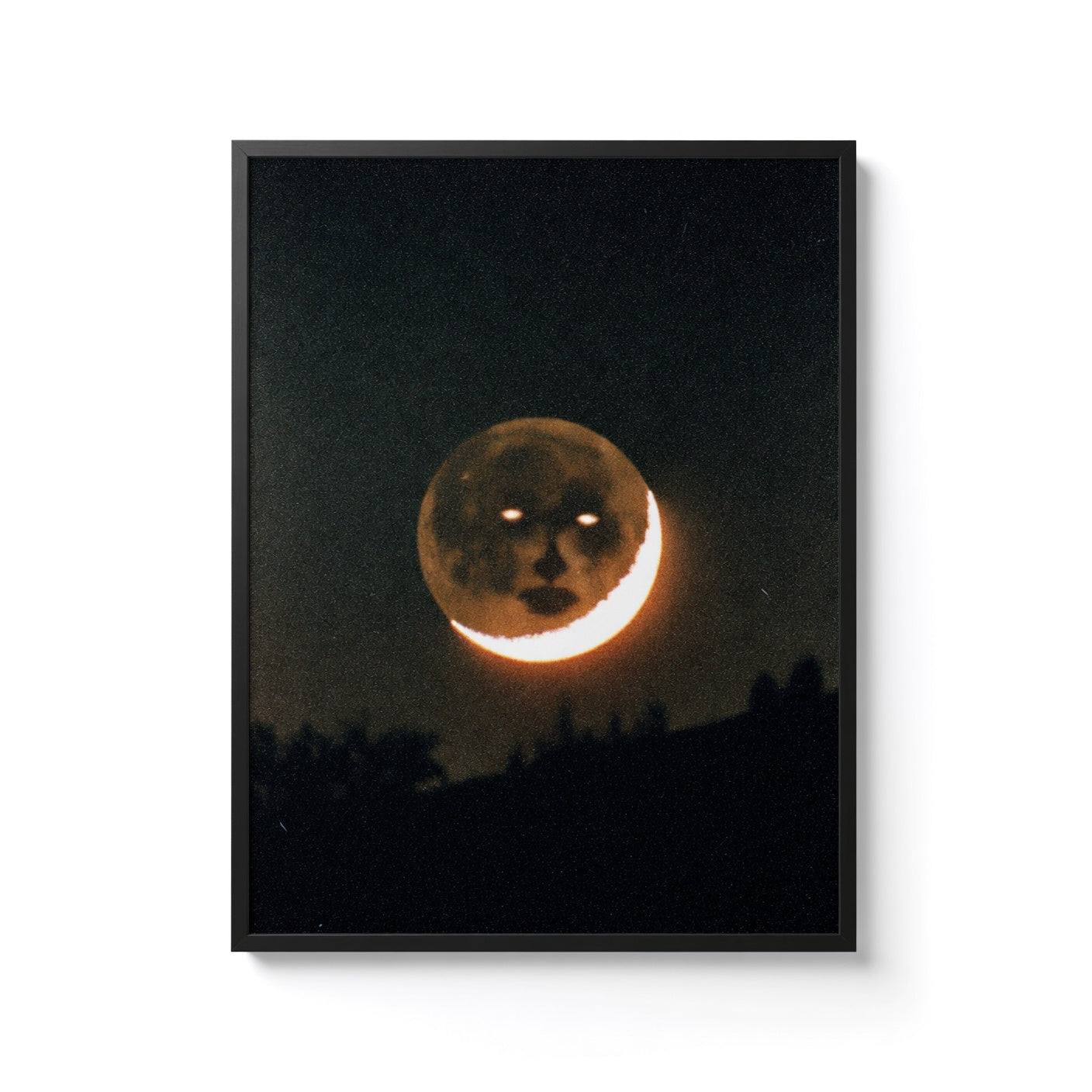 Moonlight II - Framed Poster | Lunar Dark Art